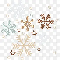 雪花背景矢量漫天飞雪素材-空若网 雪花背景矢量漫天飞雪素材-空若网