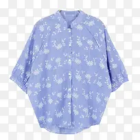 碎花短袖衬衫百搭衣服女装上衣-空若网 碎花短袖衬衫百搭衣服女装上衣-空若网