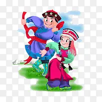 蒙古卡通-空若网 蒙古卡通-空若网