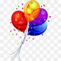 摄影海报手绘气球节日纸屑-空若网 摄影海报手绘气球节日纸屑-空若网