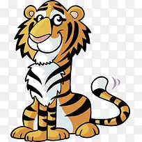 卡通老虎PNG下载-空若网 卡通老虎PNG下载-空若网