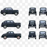 卡通手绘复古汽车-空若网 卡通手绘复古汽车-空若网