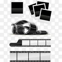 胶卷底片摄影矢量素材-空若网 胶卷底片摄影矢量素材-空若网