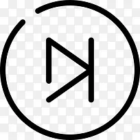 跳过轨道轮按钮图标-空若网 跳过轨道轮按钮图标-空若网