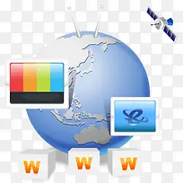 矢量图网络科技-空若网 矢量图网络科技-空若网