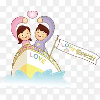 年轻夫妻轮船度假-空若网 年轻夫妻轮船度假-空若网