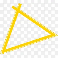 高清立体摄影活动黄色三角形-空若网 高清立体摄影活动黄色三角形-空若网