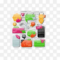 各种矢量标签装饰矢量图-空若网 各种矢量标签装饰矢量图-空若网