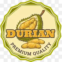 复古食物榴莲标签-空若网 复古食物榴莲标签-空若网