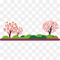 卡通花坛手绘-空若网 卡通花坛手绘-空若网