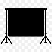 摄影器材的黑色背景图标-空若网 摄影器材的黑色背景图标-空若网