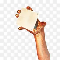 人物手部手拿纸片金属造型-空若网 人物手部手拿纸片金属造型-空若网