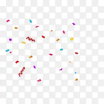 矢量彩色纸屑-空若网 矢量彩色纸屑-空若网