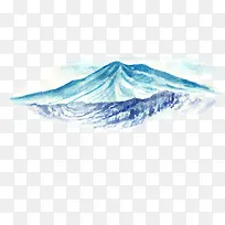 手绘水墨风山脉-空若网 手绘水墨风山脉-空若网