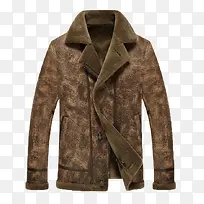 绵羊皮短款翻领皮毛一体皮草外套-空若网 绵羊皮短款翻领皮毛一体皮草外套-空若网