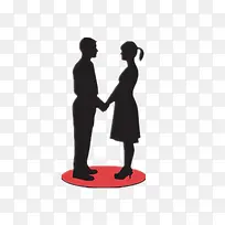 拉手的侧面照-空若网 拉手的侧面照-空若网