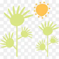 绿色抽象花纹-空若网 绿色抽象花纹-空若网