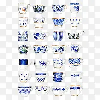 青花杯子-空若网 青花杯子-空若网