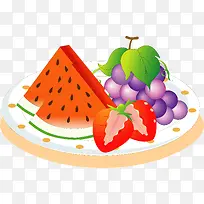 矢量手绘水果-空若网 矢量手绘水果-空若网