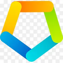 彩色渐变色三角形-空若网 彩色渐变色三角形-空若网