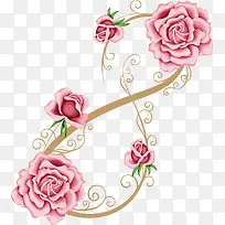 花藤数字8-空若网 花藤数字8-空若网