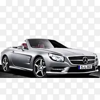 奔驰银色敞篷车-空若网 奔驰银色敞篷车-空若网