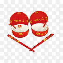 喜庆餐具-空若网 喜庆餐具-空若网