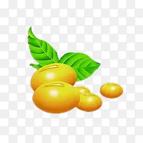 几粒大黄豆手绘-空若网 几粒大黄豆手绘-空若网