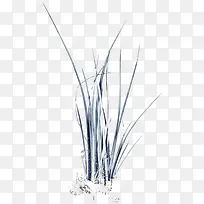 水墨小草-空若网 水墨小草-空若网