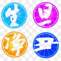 戏剧生旦净丑装饰-空若网 戏剧生旦净丑装饰-空若网