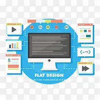 矢量电脑-空若网 矢量电脑-空若网