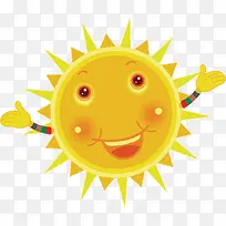 可爱卡通太阳形象-空若网 可爱卡通太阳形象-空若网