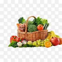 果篮水果葡萄蔬菜-空若网 果篮水果葡萄蔬菜-空若网