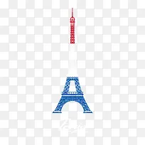 矢量埃菲尔铁塔-空若网 矢量埃菲尔铁塔-空若网