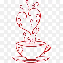 爱心茶杯-空若网 爱心茶杯-空若网