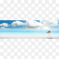 海边背景-空若网 海边背景-空若网