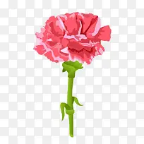 手绘粉色花朵-空若网 手绘粉色花朵-空若网