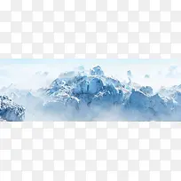 ��ɽ�ز���ɫbanner�ز�-������