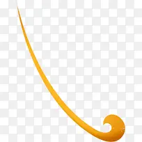 橙色修饰线条-空若网 橙色修饰线条-空若网