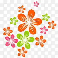 彩色花朵-空若网 彩色花朵-空若网