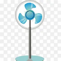 落地扇插画-空若网 落地扇插画-空若网