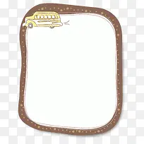 手绘汽车边框-空若网 手绘汽车边框-空若网