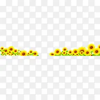 摄影手绘海报向日葵黄色图-空若网 摄影手绘海报向日葵黄色图-空若网