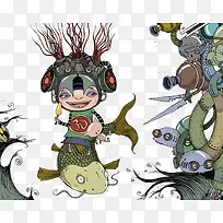 ŷ���紴��ͼ����ͼ�廭-������