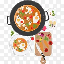 矢量手绘卡通食物-空若网 矢量手绘卡通食物-空若网