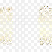 食物金色边框-空若网 食物金色边框-空若网