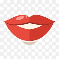 扁平化嘴唇-空若网 扁平化嘴唇-空若网
