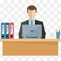 高清无脸办公商务矢量素材-空若网 高清无脸办公商务矢量素材-空若网