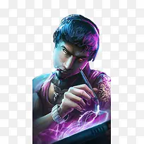 游戏角色插画-空若网 游戏角色插画-空若网