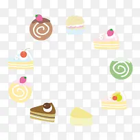 手绘美食图案-空若网 手绘美食图案-空若网